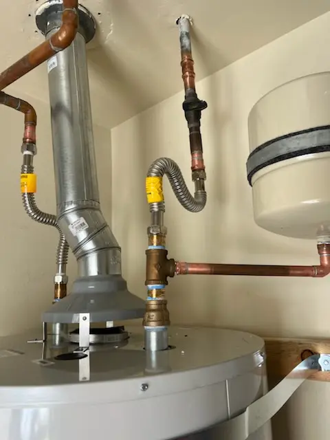 Water heater installation and plumbing repair in Three Corners